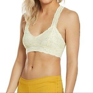 51.Free People Lace Racerback Bra XS